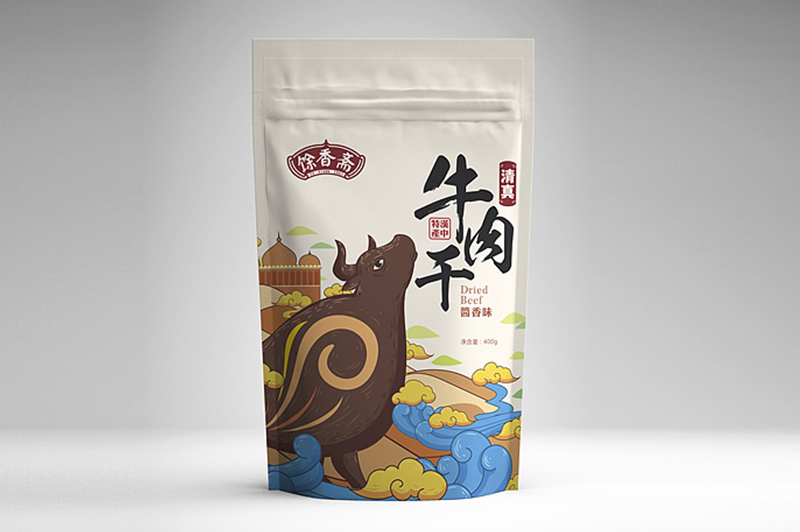 牛肉干包裝設(shè)計(jì)有什么技巧？